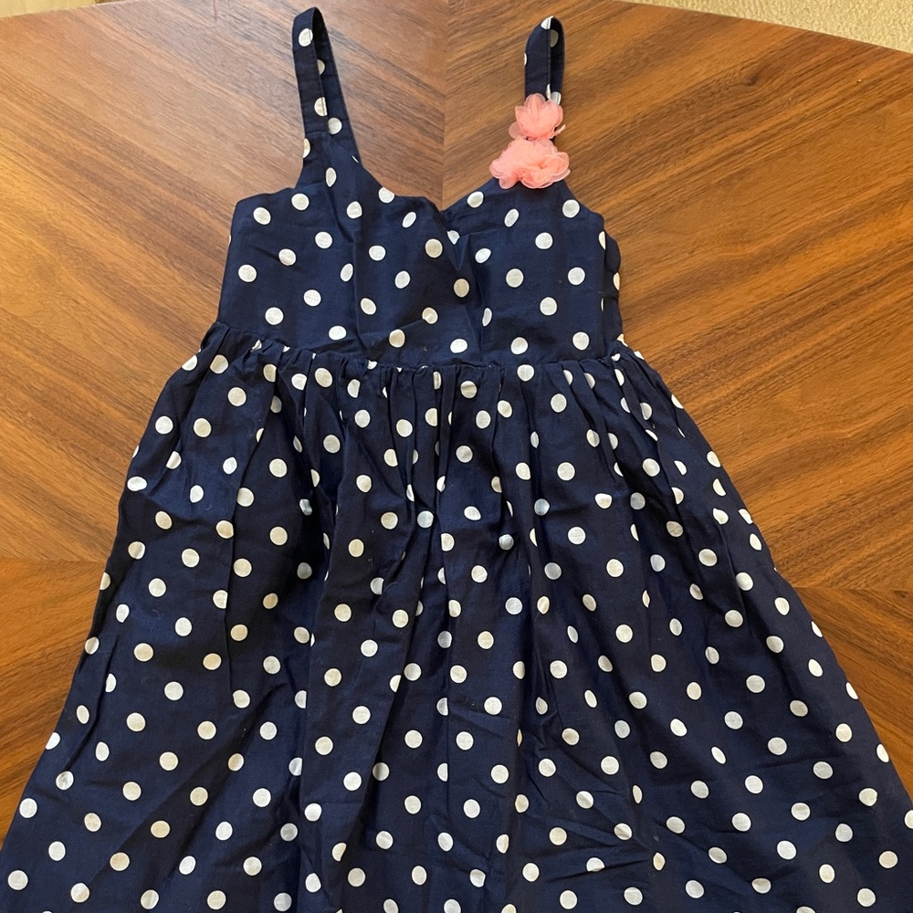 HM polka dot tulle dress